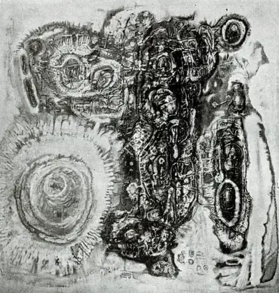 Ambadas (Artist), Beginning & Encounter, Painting