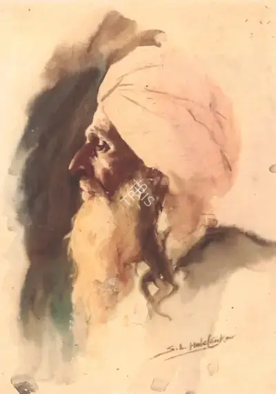 S.L. Haldankar (Artist), Untitled, Painting