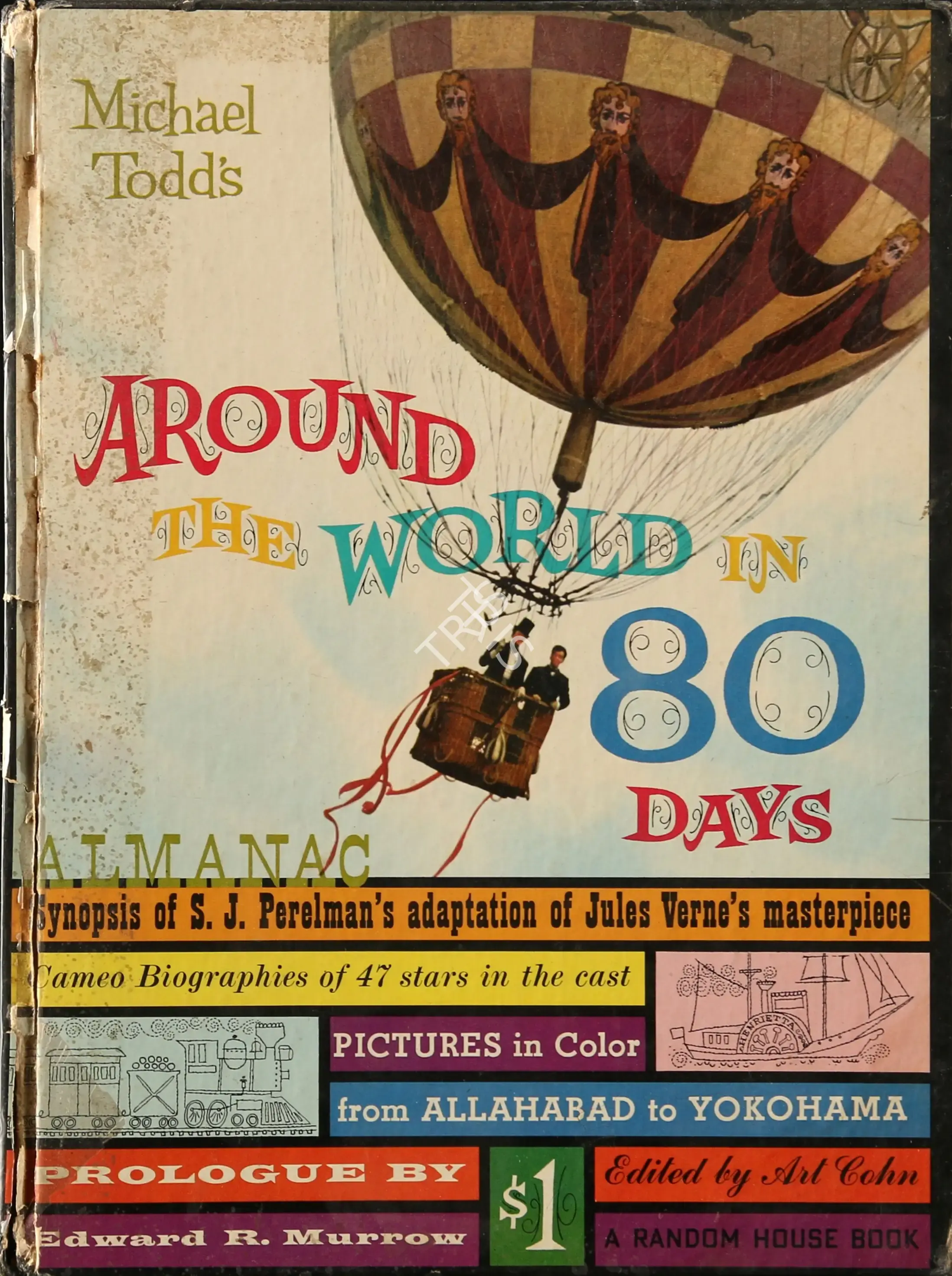 Michael Todd (Producer), Around The World In 80 Days, 1956, Film Programme