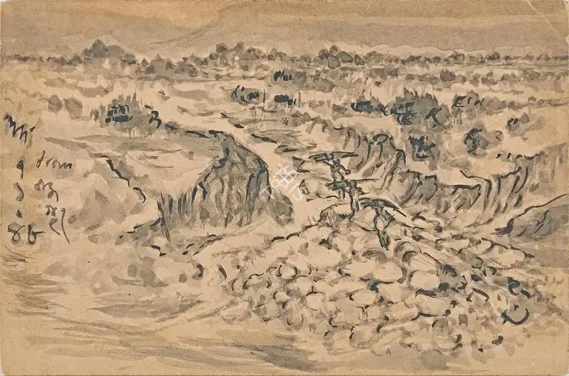Nandalal Bose (Artist), Untitled, 1949, Painting