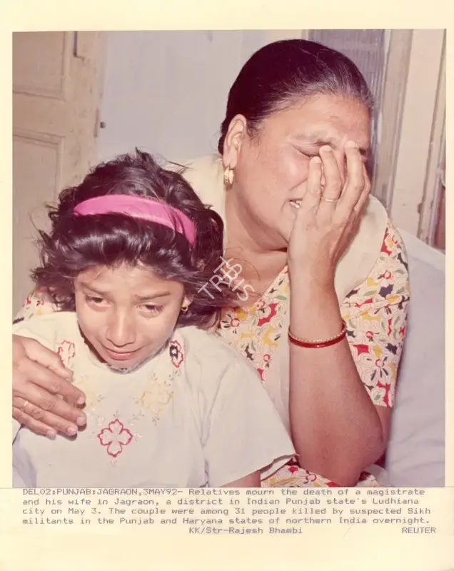 Rajesh Bhambi (Photographer), Del02: Pujab: Jagraon, 3May92, 1992, Contemporary Photograph