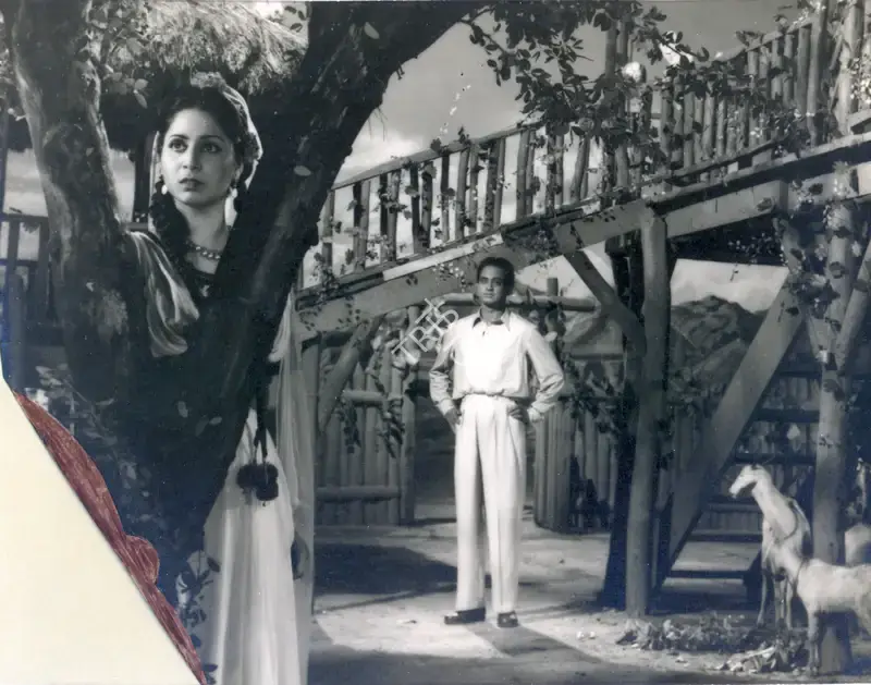Guru Dutt (Director), Sailaab, 1956, Photographic Still