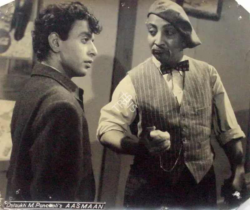Dalsukh M. Pancholi (Director), Aasman, 1952, Photographic Still