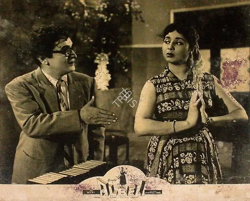 Devendra Goel (Producer), Albeli, 1955, Lobby Card
