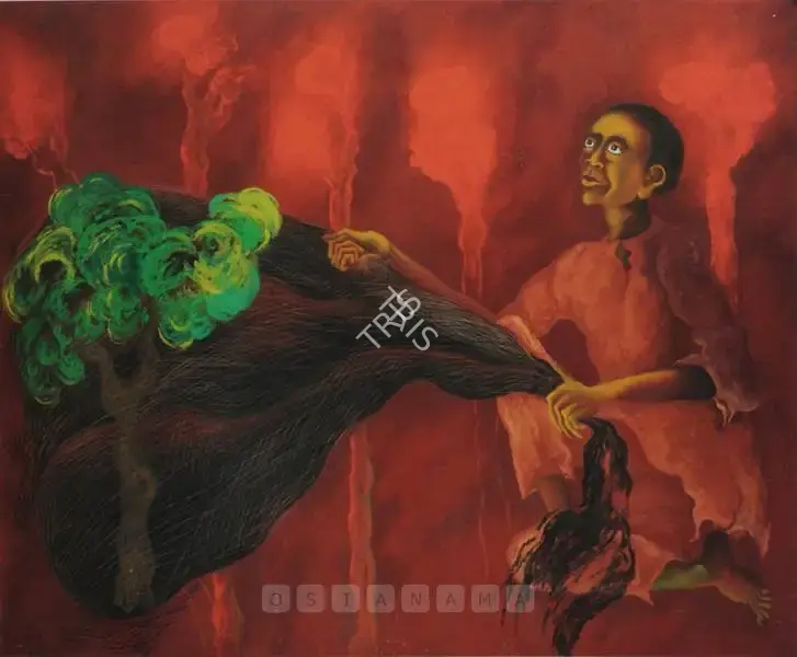 Arpana Caur (Artist), Trapper, 1990, Painting