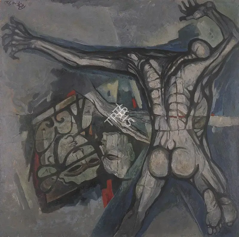 Bijon Choudhury (Artist), Untitled, 1975, Painting