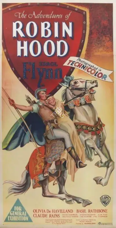 William Keighley (Director), The Adventures of Robin Hood, 1938, Poster