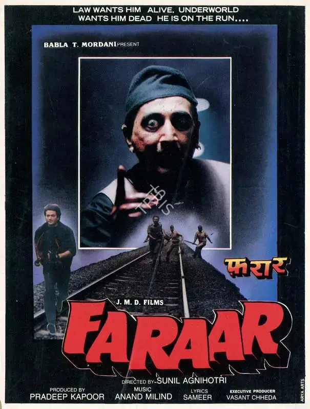 Sunil Agnihotri (Director), Faraar, 1995, Song-Synopsis Booklet