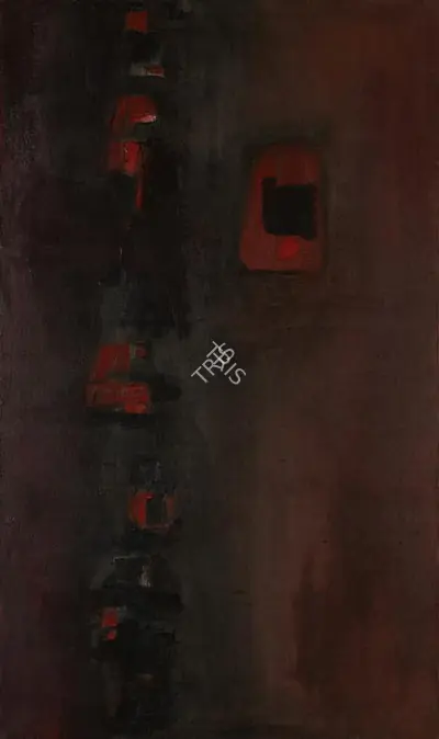 V.S. Gaitonde (Artist), Untitled, 1962, Painting