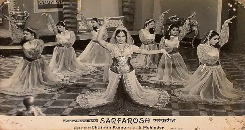 Dharam Kumar (Director), Sarfarosh, 1964, Lobby Card
