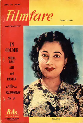 J.C. Jain (Editor), Filmfare, 1953, Magazine