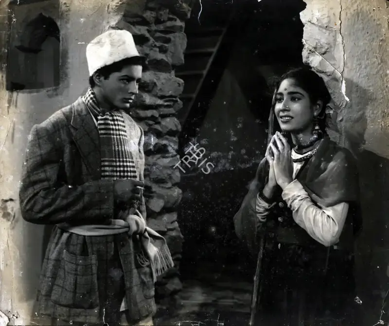 Kidar Sharma (Director), Rangeen Raten, 1956, Photographic Still