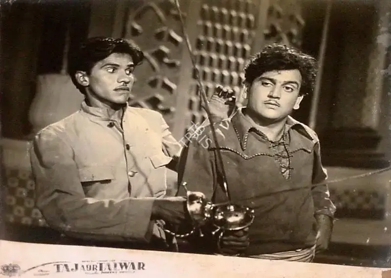 Satya Roy (Producer), Taj Aur Talwar, 1956, Lobby Card