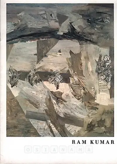 Ramkumar (Artist), Ram Kumar, 1992, Solo Exhibition Catalogue