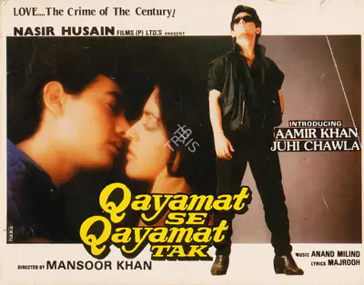 Khan, Mansoor (Director), Qayamat Se Qayamat Tak, 1988 | Song-Synopsis Booklet | CinemaEducation | 00780443