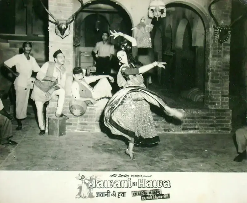 V. Avadhut (Cinematographer), Jawani Ki Hawa, 1959, Lobby Card