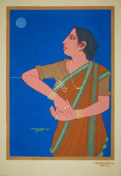 Lalu Prasad Shaw (Artist), Untitled, 2010, Painting