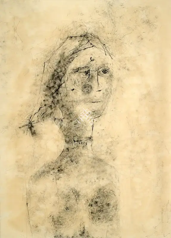 Krishen Khanna (Artist), Untitled, 1959, Drawing