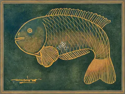 Lalu Prasad Shaw (Artist), Untitled, 1995, Painting