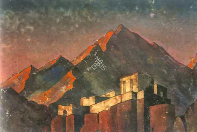 Nicholas Roerich (Artist), Path To Kailash - 1932 Series, Painting