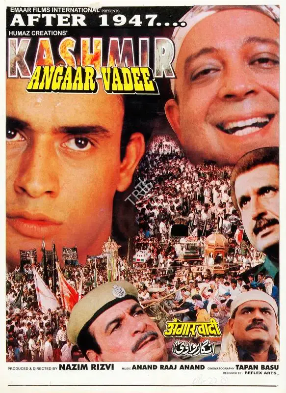 Nazim Rizvi (Producer), Kashmir Angaar Vadee, 1998, Song-Synopsis Booklet