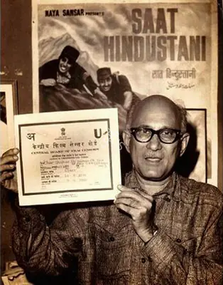 Unknown (Photographer), Khwaja Ahmad Abbas, Photographic Still
