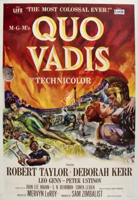 Sam Zimbalist (Producer), Quo Vadis, 1951, Poster