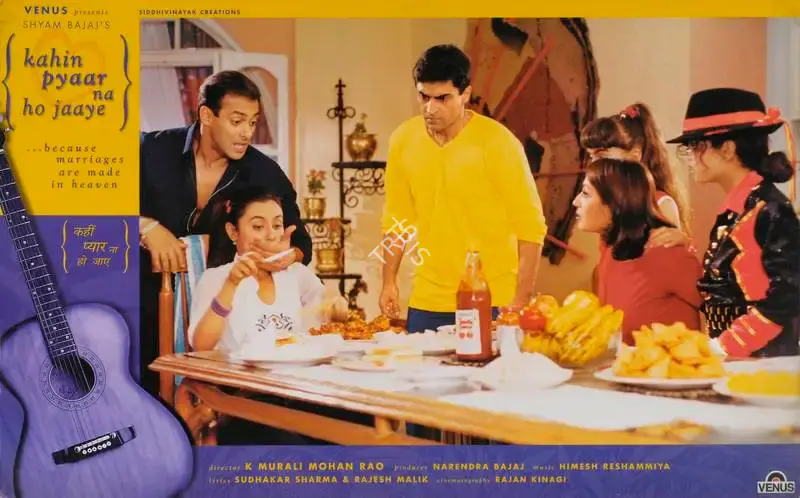 Narendra Bajaj (Producer), Kahin Pyar Na Ho Jaye, 2000, Lobby Card