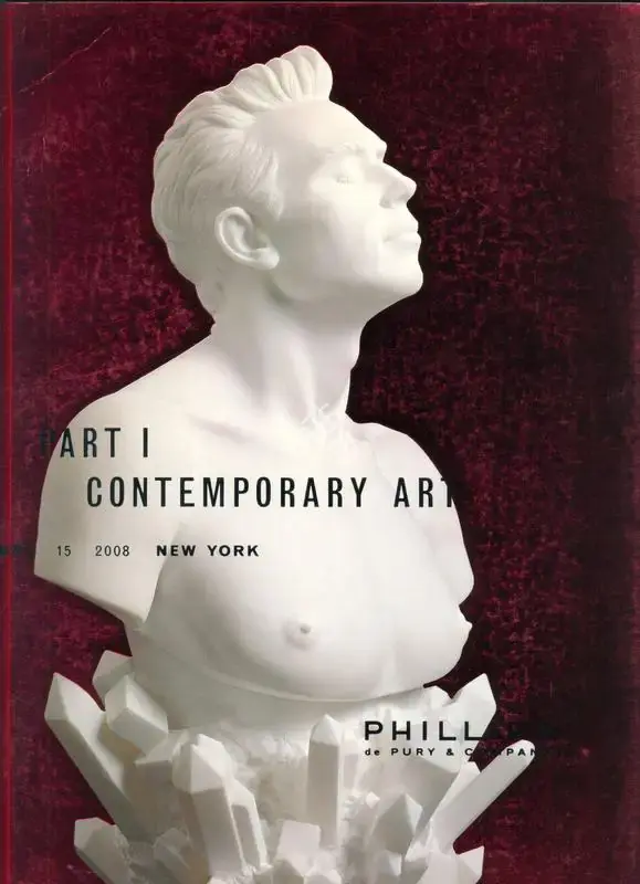 Phillips de Pury (Auction House), Part 1 Contemporary Art, 2008, Auction Catalogue