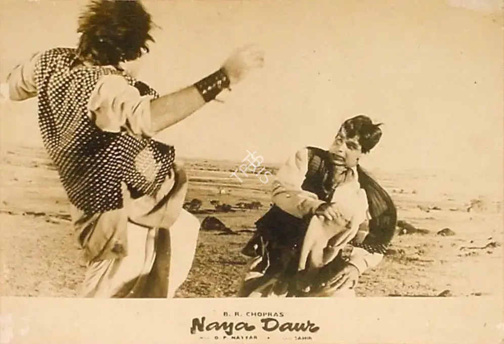 M.N. Malhotra (Cinematographer), Naya Daur, 1957, Lobby Card