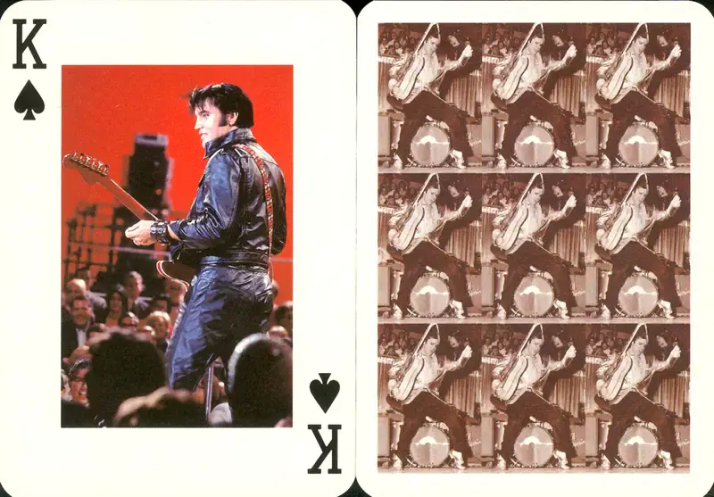 Elvis, 1997, Playing Cards