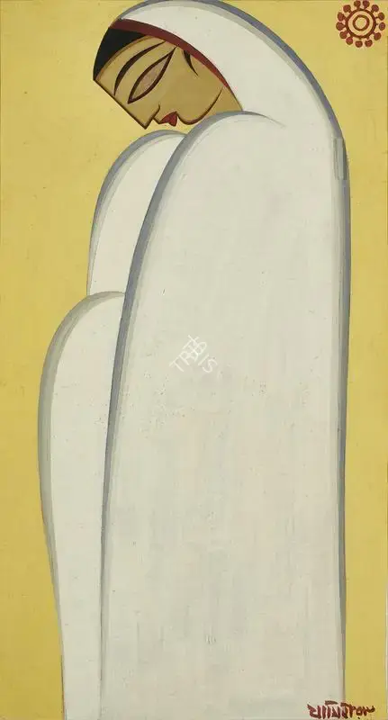 Jamini Roy (Artist), Untitled, 1950, Painting