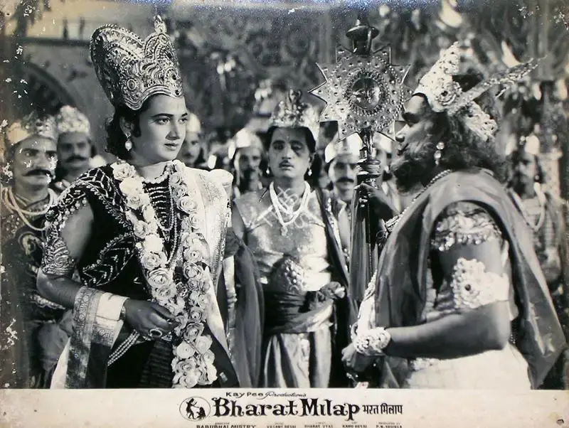 Babubhai Mistri (Director), Bharat Milap, 1965, Lobby Card