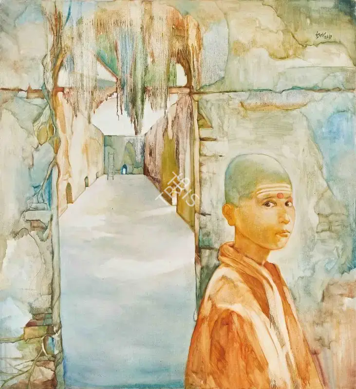 Subhash Awchat (Artist), Untitled, 1989, Painting
