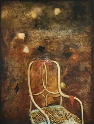 Anjolie Ela Menon (Artist), Untitled, Painting