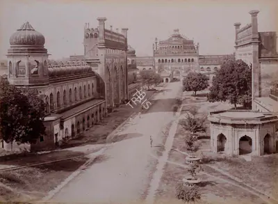 Unknown (Photographer), Interior of Fort, Lucknow, Antiquarian Photograph