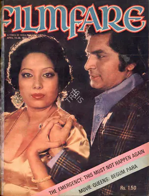 B.K. Karanjia (Editor), Filmfare, 1977, Magazine