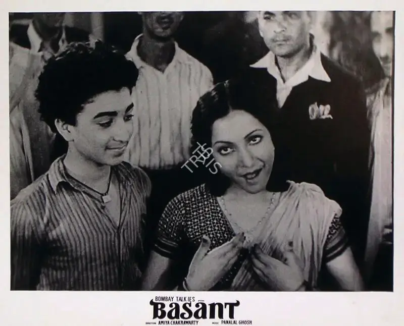 Amiya Chakravarty (Director), Basant, 1942, Lobby Card