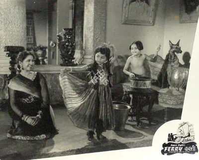 Ajoy Kar (Cinematographer), Kashti, 1954, Lobby Card
