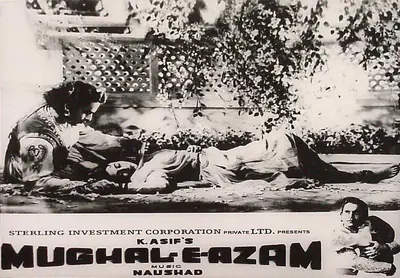R.D. Mathur (Cinematographer), Mughal E Azam, 1960, Lobby Card
