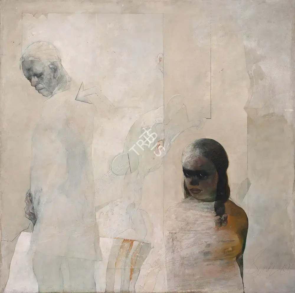 Das, Sunil (Artist). Untitled, 1988 | Painting, AG.Mum/23.02.24, 2024 · Asta Guru