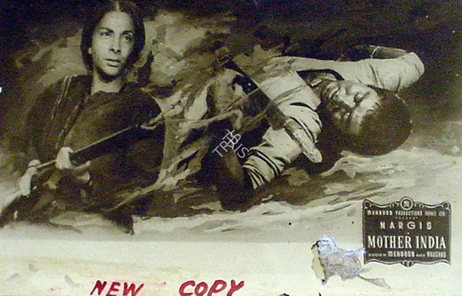 Faredoon A. Irani (Cinematographer), Mother India, 1957, Lobby Card