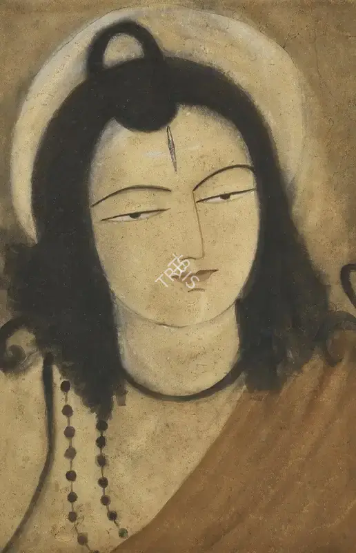 Sunayani Devi (Artist), Mohadev, 1925, Painting