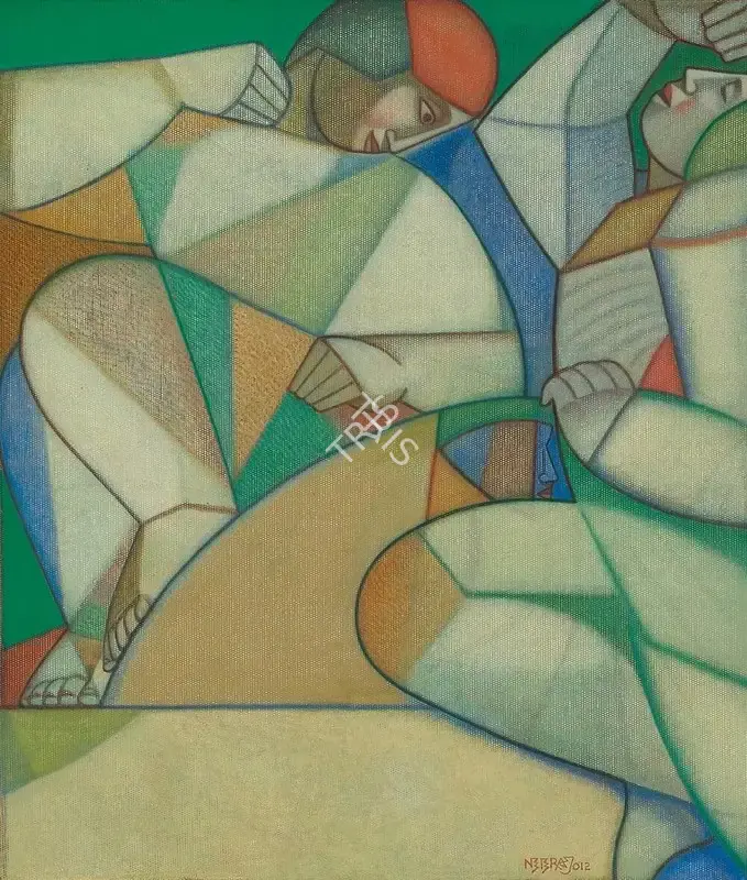 Neeraj Goswami (Artist), Rise, 2012, Painting