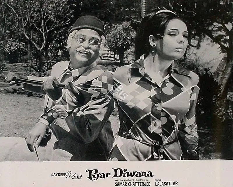 Samar Chatterjee (Producer), Pyar Diwana, 1972, Lobby Card