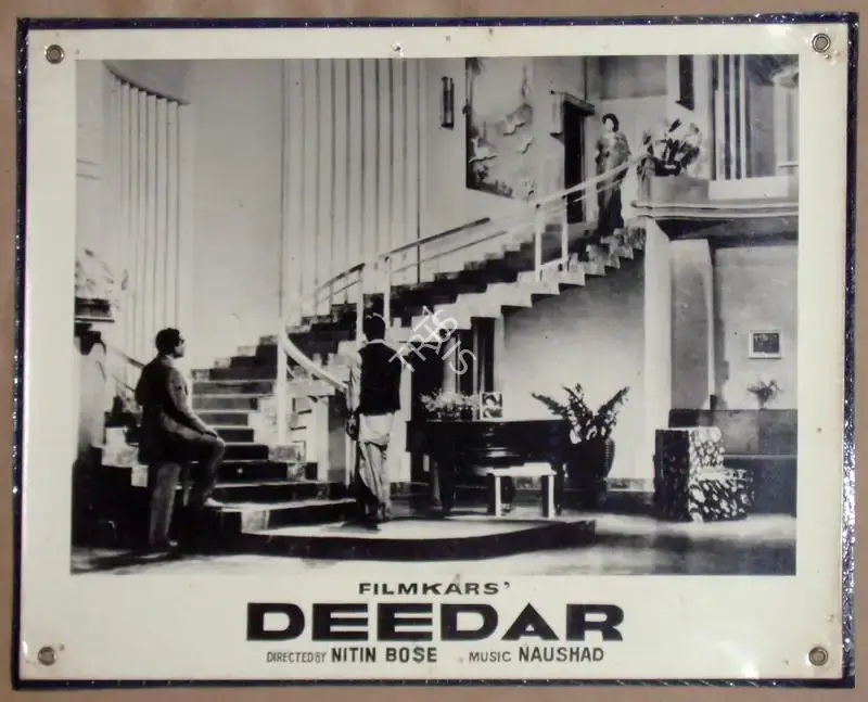 Nitin Bose (Cinematographer), Deedar, 1951, Lobby Card