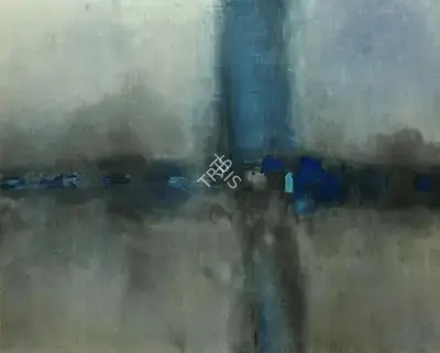 Gaitonde, V.S. (Artist). Untitled, 1961 | Painting, Bon.NeY/17.09.14, 2014 · Bonhams