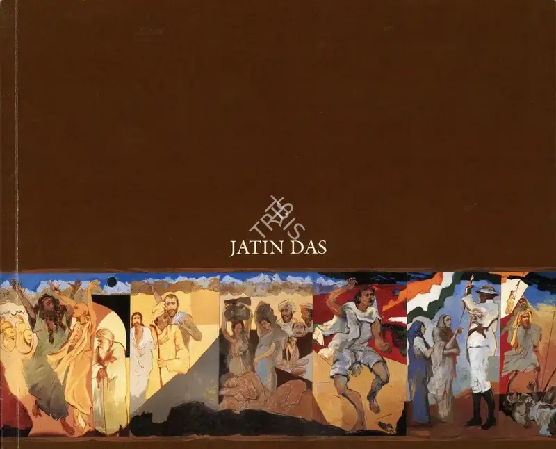 Jatin Das (Artist), Jatin Das, 2017, Solo Exhibition Catalogue