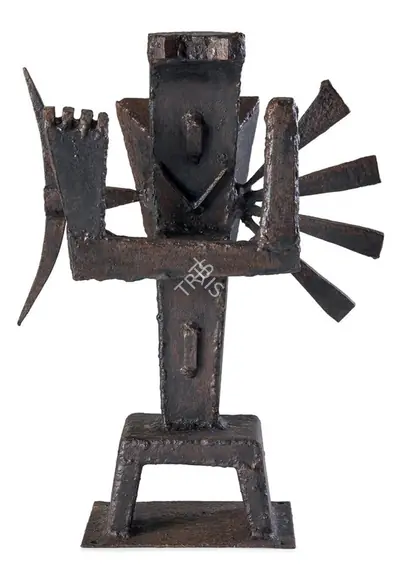 Davierwalla, A.M. (Artist). Surya Dev (Study), 1967 | Sculpture, Pu.Onl/25.04.24, 2024 · Pundole