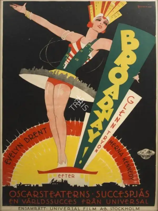 Carl Laemmle Jr. (Producer), Broadway, 1929, Poster